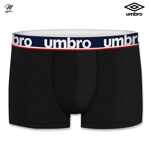 Juego de 4 bóxers para hombre 100% algodón (Calzoncillos para hombre) Umbro chez FrenchMarket