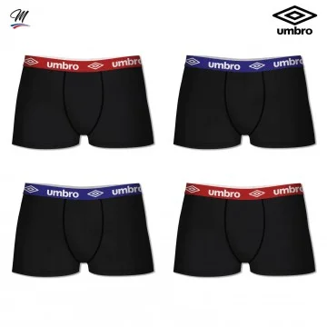 4er-Pack Herren-Boxershorts aus Baumwolle (Boxershorts für Männer) Umbro auf FrenchMarket