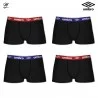 Lot de 4 Boxers Homme en Coton (Lot boxers Homme) Umbro chez FrenchMarket