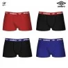 4er-Pack Herren-Boxershorts aus Baumwolle (Boxershorts für Männer) Umbro auf FrenchMarket