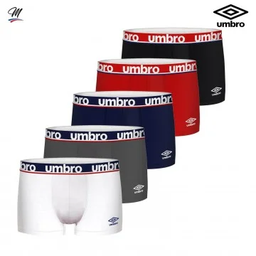 Set van 5 heren sport boxers (Herenboxershorts) Umbro chez FrenchMarket