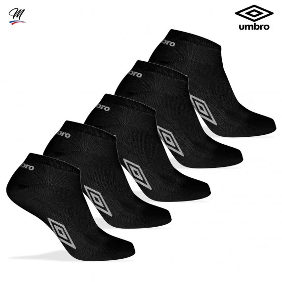 Pack de 5 Paires de Chaussettes Sneaker (Chaussettes de sport) Umbro chez FrenchMarket