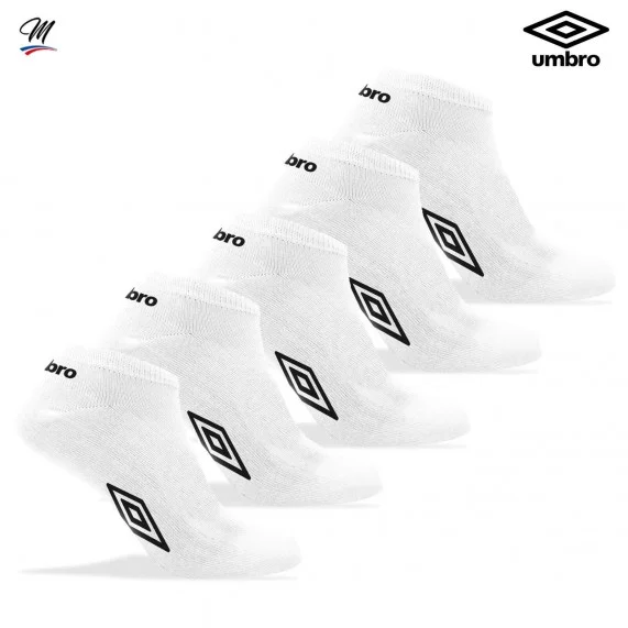 Confezione da 5 paia di calzini da ginnastica (Sportivo) Umbro chez FrenchMarket