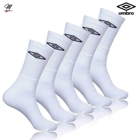 Pack de 5 Paires de Chaussettes de Sport (Chaussettes de sport) Umbro chez FrenchMarket