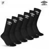 Pack de 6 Paires de Chaussettes de Sport "Umbro Logo" (Chaussettes de sport) Umbro chez FrenchMarket