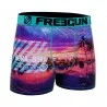 Lot de 4 Boxers Homme Microfibre Recyclé Paysage du Monde (Lot boxers Homme) Freegun chez FrenchMarket