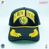 Golden State Warriors HWC "Gold Leaf" NBA Trucker Cap (Caps) Mitchell & Ness on FrenchMarket