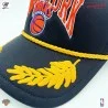 New York Knicks HWC "Gold Leaf" NBA Trucker Cap (Caps) Mitchell & Ness on FrenchMarket