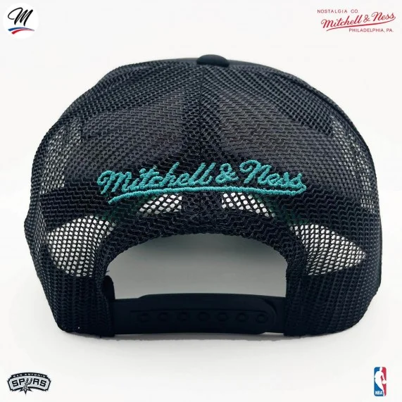 Casquette Trucker NBA San Antonio Spurs HWC "Gold Leaf" (Casquettes) Mitchell & Ness chez FrenchMarket