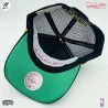 NBA San Antonio Spurs HWC "Gold Leaf" Trucker Cap (Cap) Mitchell & Ness auf FrenchMarket