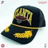 Atlanta Hawks HWC Cappello Trucker NBA "Foglia d'Oro (Cappellino) Mitchell & Ness chez FrenchMarket