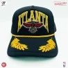 Atlanta Hawks HWC Cappello Trucker NBA "Foglia d'Oro (Cappellino) Mitchell & Ness chez FrenchMarket