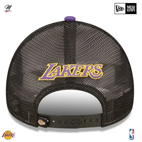 Casquette A-Frame Trucker NBA Los Angeles Lakers "Team Color" (Casquettes) New Era chez FrenchMarket