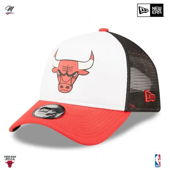 Gorra A-Frame Trucker NBA Chicago Bulls "Team Color (Gorras) New Era chez FrenchMarket