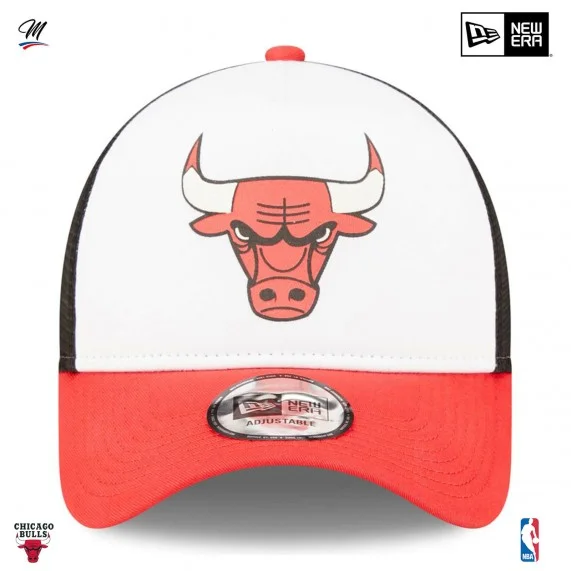 NBA Chicago Bulls "Team Color" A-Frame Trucker Cap (Cap) New Era auf FrenchMarket