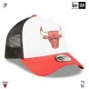 Gorra A-Frame Trucker NBA Chicago Bulls "Team Color (Gorras) New Era chez FrenchMarket