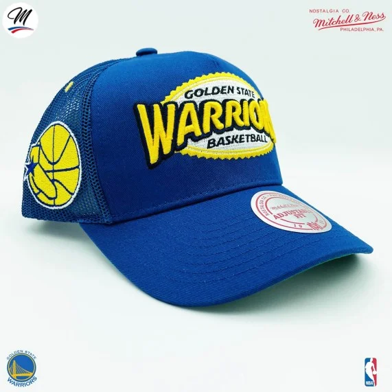 NBA Golden State Warriors Gorra HWC "Team Seal" Trucker (Gorras) Mitchell & Ness chez FrenchMarket