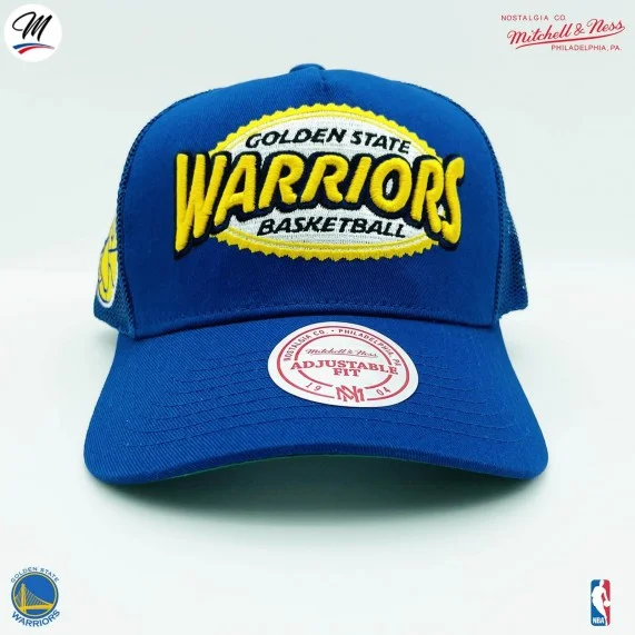 NBA Golden State Warriors Gorra HWC "Team Seal" Trucker (Gorras) Mitchell & Ness chez FrenchMarket