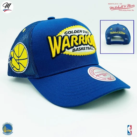 NBA Golden State Warriors Gorra HWC "Team Seal" Trucker (Gorras) Mitchell & Ness chez FrenchMarket