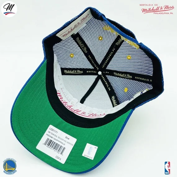 Casquette Trucker NBA Golden State Warriors HWC "Team Seal" (Casquettes) Mitchell & Ness chez FrenchMarket