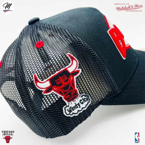 Casquette Trucker NBA Chicago Bulls HWC "Team Seal" (Casquettes) Mitchell & Ness chez FrenchMarket