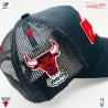 Cappello trucker Chicago Bulls HWC "Team Seal" NBA (Cappellino) Mitchell & Ness chez FrenchMarket