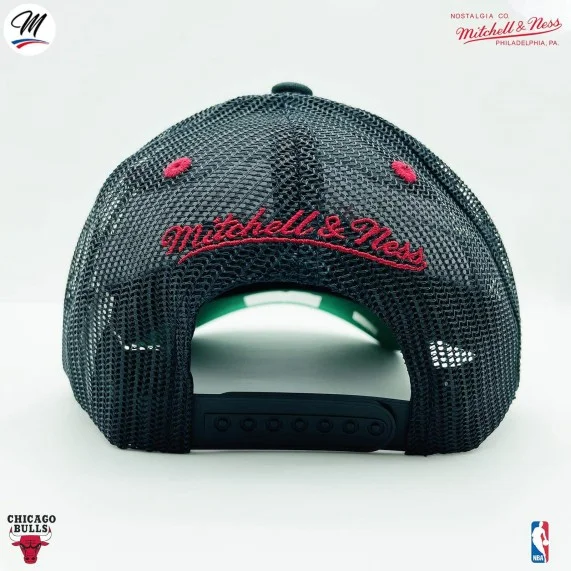 Cappello trucker Chicago Bulls HWC "Team Seal" NBA (Cappellino) Mitchell & Ness chez FrenchMarket