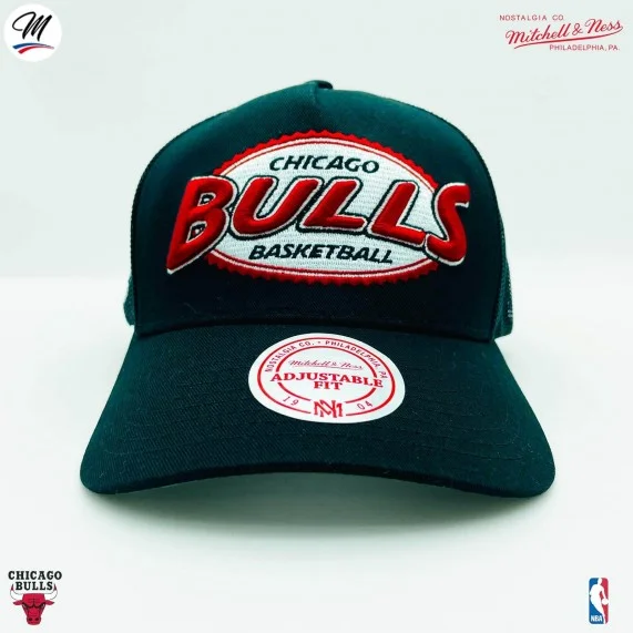 Casquette Trucker NBA Chicago Bulls HWC "Team Seal" (Casquettes) Mitchell & Ness chez FrenchMarket