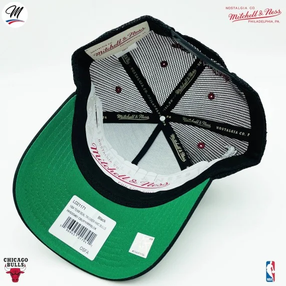 Casquette Trucker NBA Chicago Bulls HWC "Team Seal" (Casquettes) Mitchell & Ness chez FrenchMarket