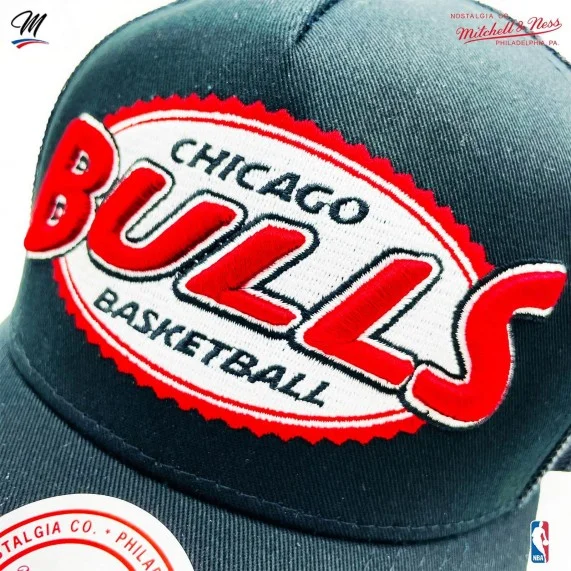 Casquette Trucker NBA Chicago Bulls HWC "Team Seal" (Casquettes) Mitchell & Ness chez FrenchMarket