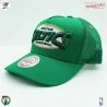 Boston Celtics HWC "Team Seal" Cappellino Trucker NBA (Cappellino) Mitchell & Ness chez FrenchMarket