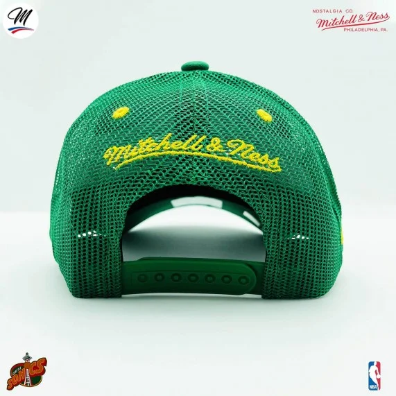 NBA Seattle Supersonics HWC "Team Seal" Trucker Cap (Cap) Mitchell & Ness auf FrenchMarket