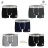 Lot de 5 Boxers Homme en Coton (Lot boxers Homme) Serge Blanco chez FrenchMarket