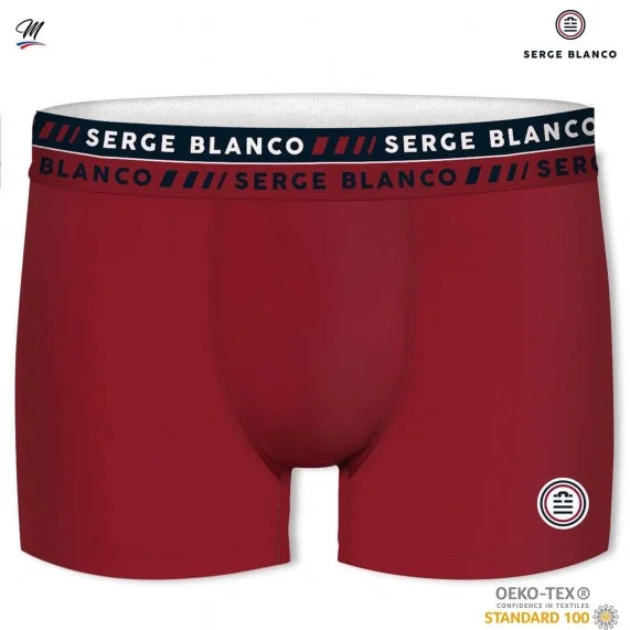 5er-Pack Herren-Boxershorts aus Baumwolle (Boxershorts für Männer) Serge Blanco auf FrenchMarket