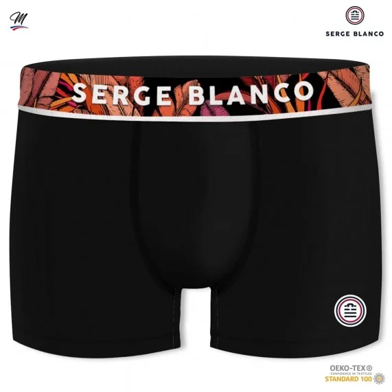 Set di 5 boxer da uomo in cotone (Boxer da uomo) Serge Blanco chez FrenchMarket