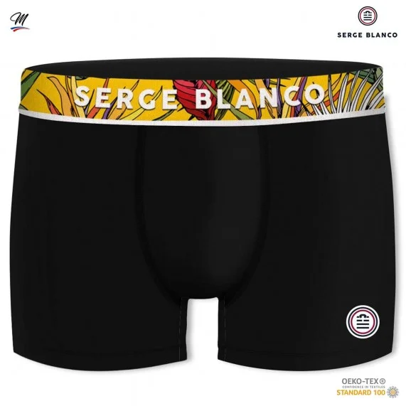 Lot de 5 Boxers Homme en Coton (Lot boxers Homme) Serge Blanco chez FrenchMarket