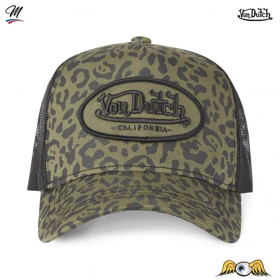 Pet Von Dutch Luipaard Trucker (Caps) Von Dutch chez FrenchMarket