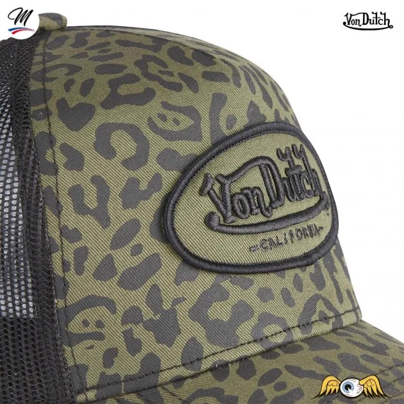 Pet Von Dutch Luipaard Trucker (Caps) Von Dutch chez FrenchMarket