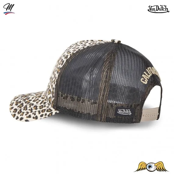 Cap Von Dutch Trucker leopardo (Tappi) Von Dutch chez FrenchMarket