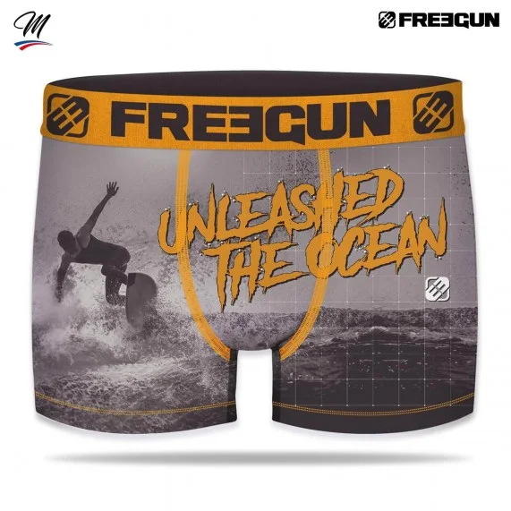 Boxer Homme Premium Summer "Surf & Ocean" (Boxers Homme) Freegun chez FrenchMarket