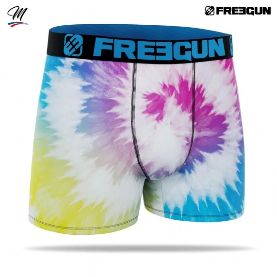 Boxer Homme Premium "Psychedelic" (Boxers Homme) Freegun chez FrenchMarket