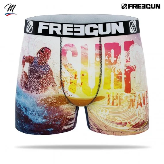 Boxer da uomo estivo Premium "Surf" (Boxer) Freegun chez FrenchMarket