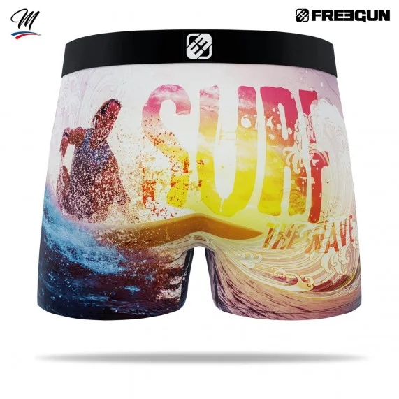 Boxer da uomo estivo Premium "Surf" (Boxer) Freegun chez FrenchMarket