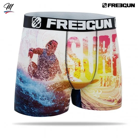 Boxer Homme Premium Summer "Surf & Ocean" (Boxers Homme) Freegun chez FrenchMarket