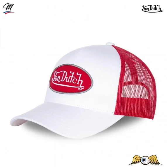 Cappello Trucker Classic Logo bicolore (Cappellino) Von Dutch chez FrenchMarket