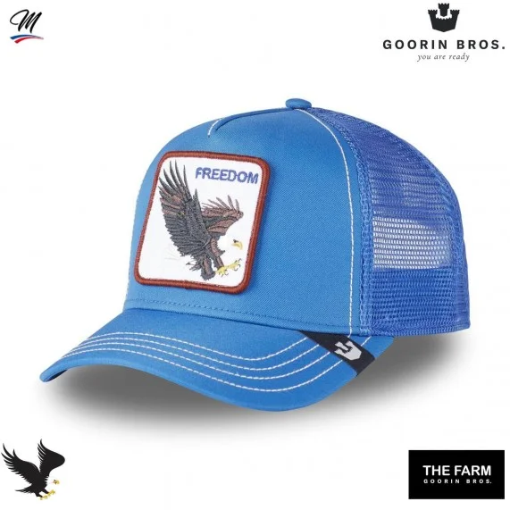 Cappellino da Trucker FREEDOM - Aquila (Cappellino) Goorin Bros chez FrenchMarket