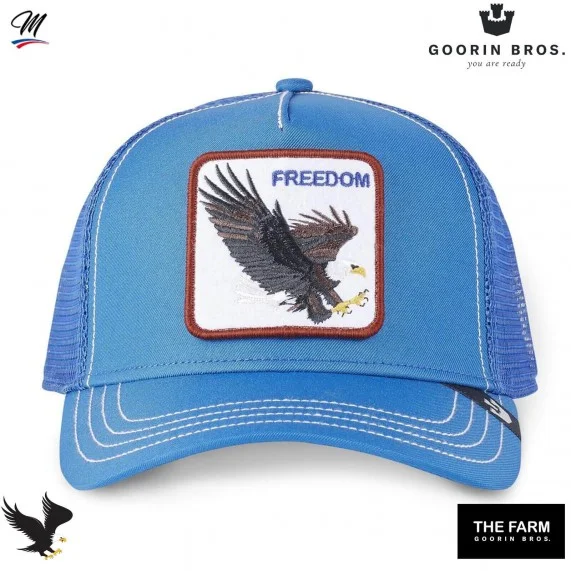 Cappellino da Trucker FREEDOM - Aquila (Cappellino) Goorin Bros chez FrenchMarket