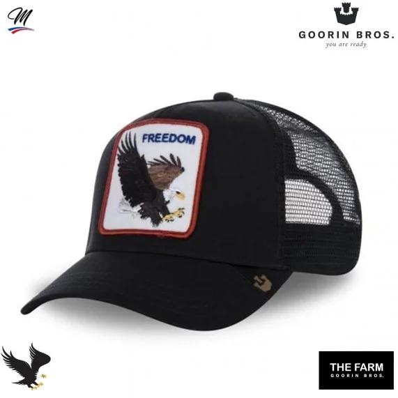 Trucker Cap FREEDOM - Adler (Cap) Goorin Bros auf FrenchMarket