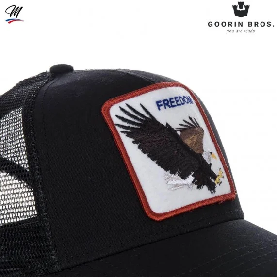 Cappellino da Trucker FREEDOM - Aquila (Cappellino) Goorin Bros chez FrenchMarket