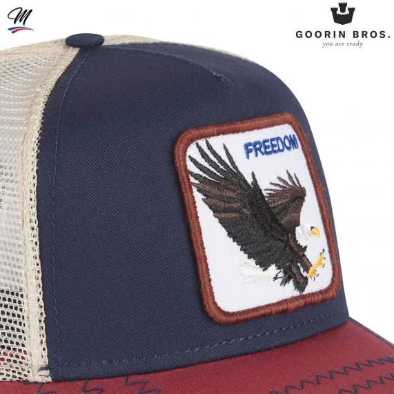 Trucker Cap FREEDOM - Adler (Cap) Goorin Bros auf FrenchMarket